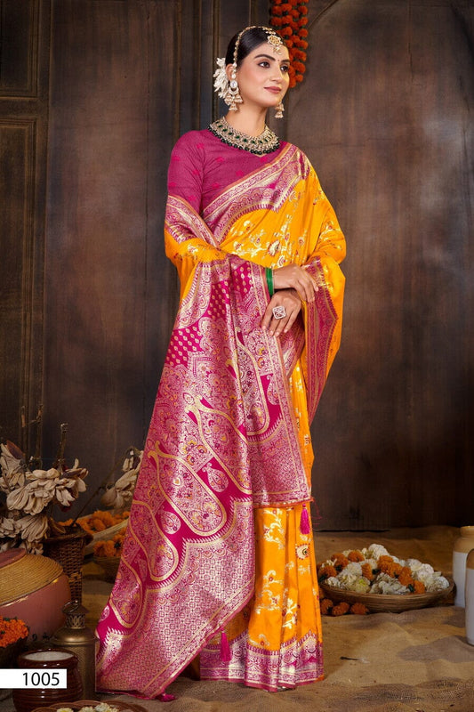 1005 Paridhi Silk Saroski Traditional Silk Saree Silk Saree Pudaivai