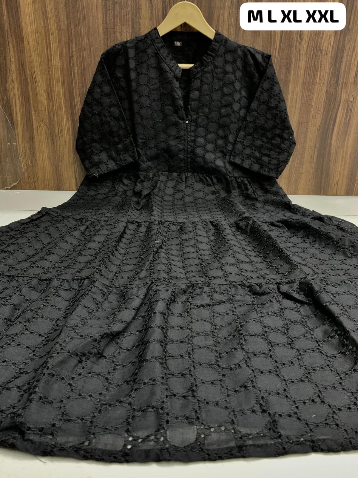 Black Hakoba maxi Dress Kurti Kurti Shopin Di Apparels