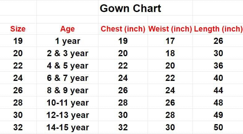 Blue Nylon Silk Embroidered Kid’s Gown Festival Wear Kid's Gown Shopindiapparels.com