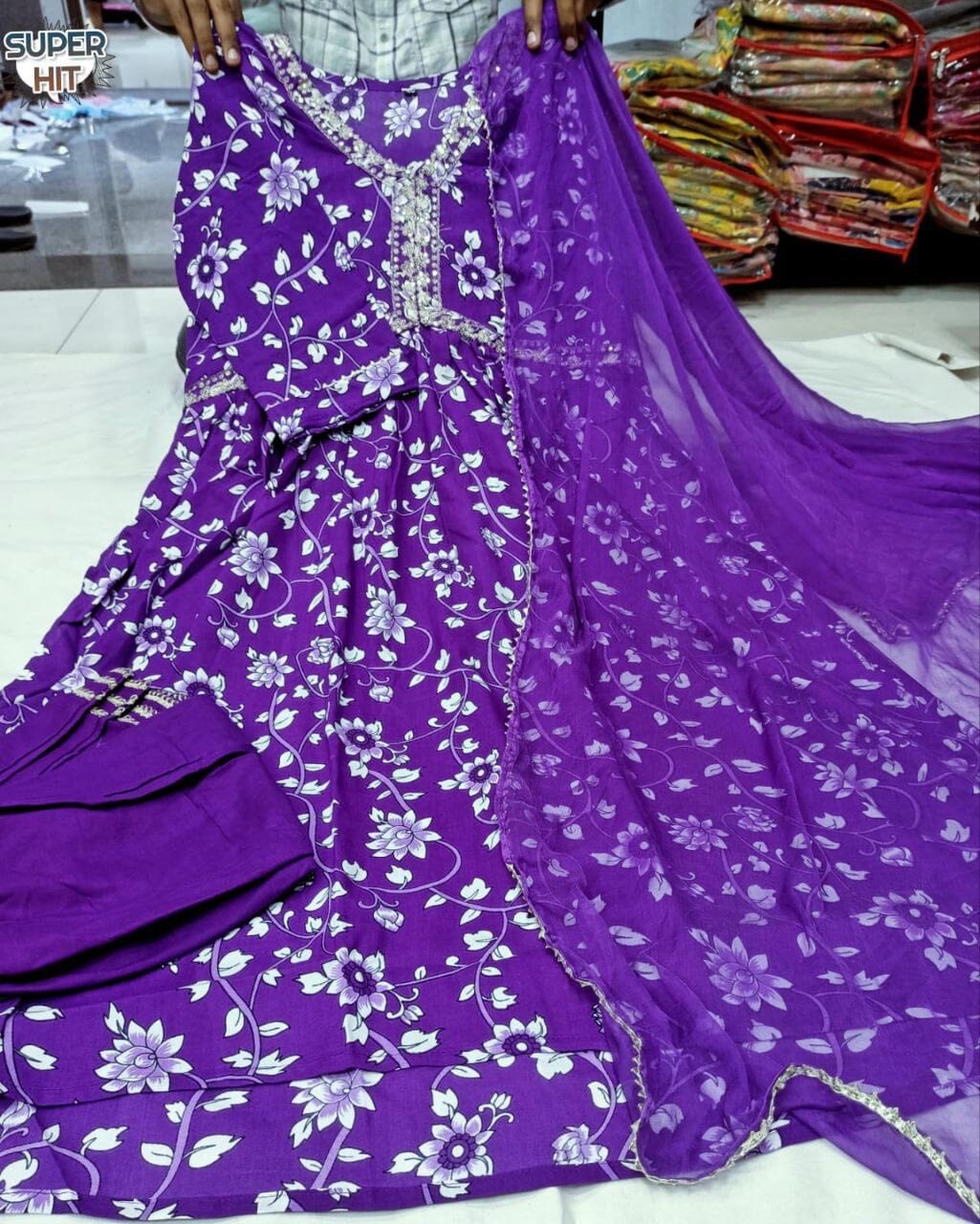 Festive Alia Cut Designer Kurti with Dupatta and Bottom Kurti with Dupatta and Bottom Shopin Di Apparels