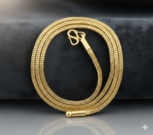 IMPON 24grms Look Plain 24inch Chain Impon Chain Shopin Di Apparels