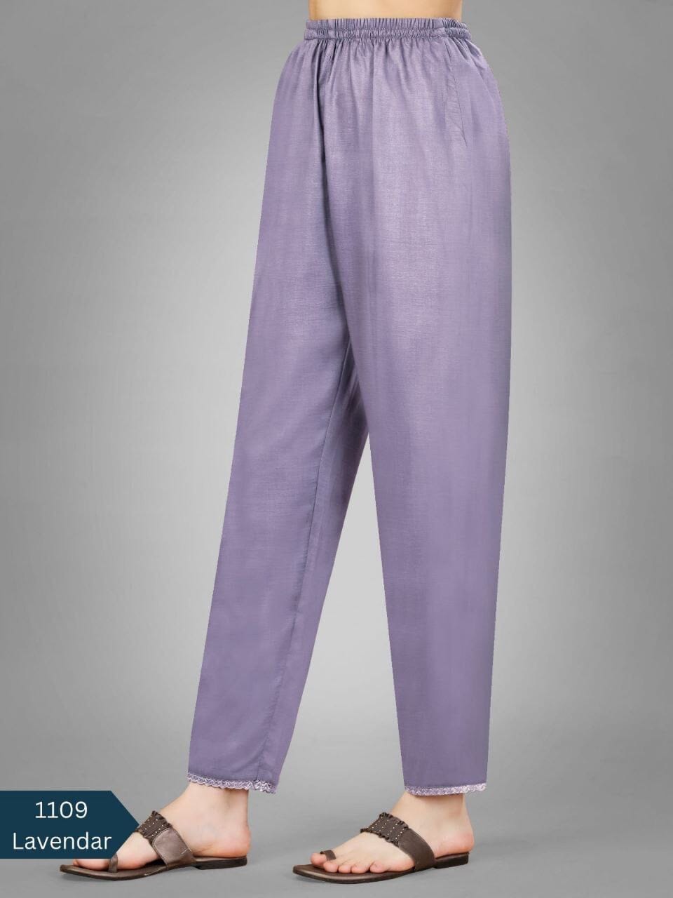 Lavender Purple Silk Blend Sequence Embroidered Designer Kurti with Dupatta and Bottom Kurti with Dupatta and Bottom Shopin Di Apparels