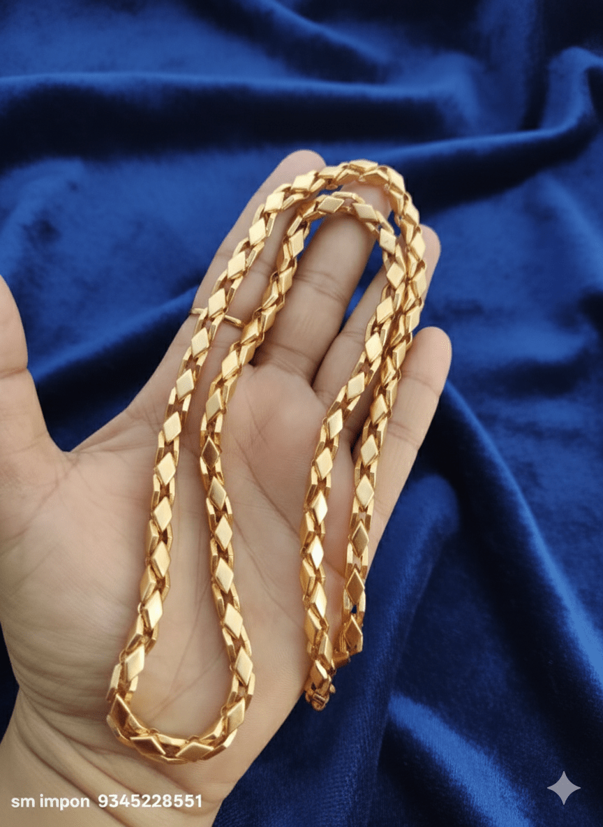 Men’s IMPON Diamond Cut 40grm look 24inch Chain Impon Chain Shopin Di Apparels