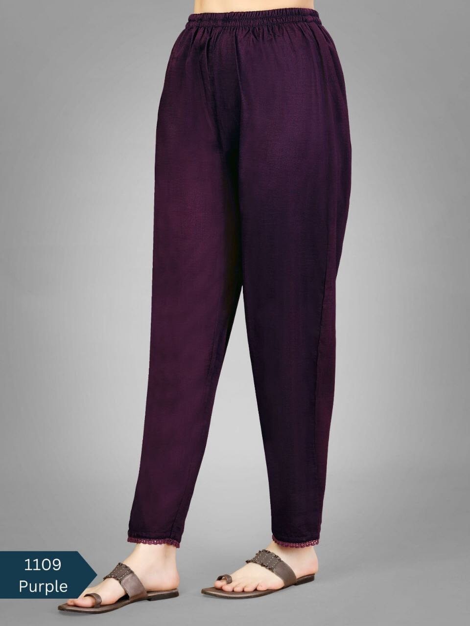 Purple Silk Blend Sequence Embroidered Designer Kurti with Dupatta and Bottom Kurti with Dupatta and Bottom Shopin Di Apparels