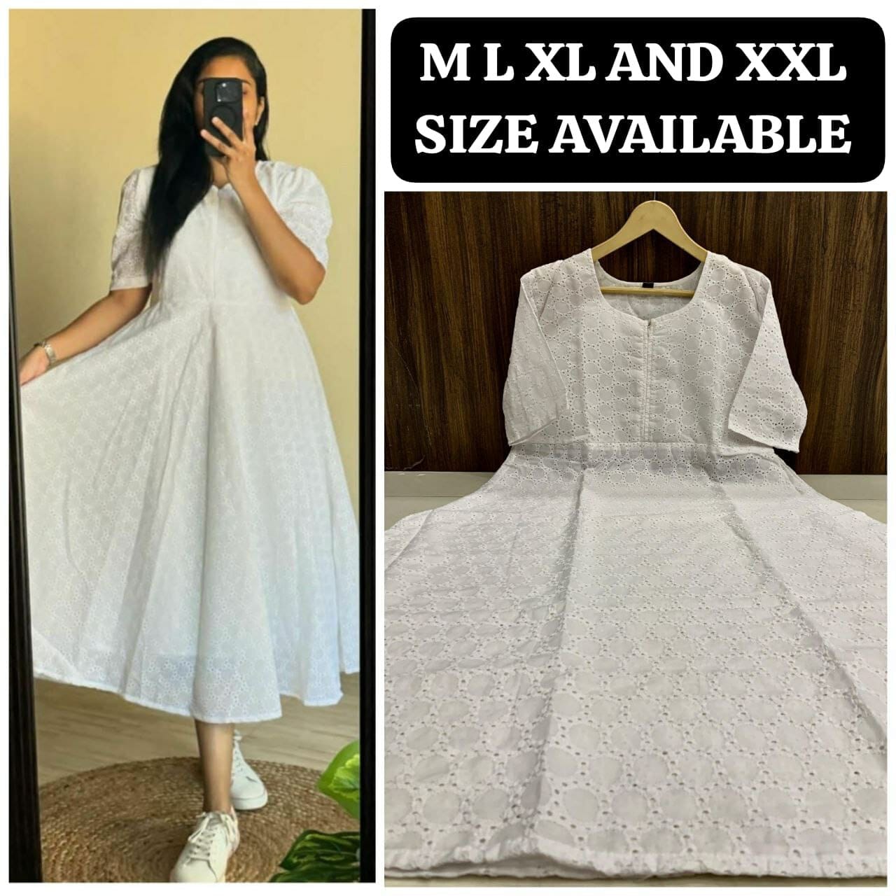 White Hakoba maxi Dress Kurti Kurti Shopin Di Apparels