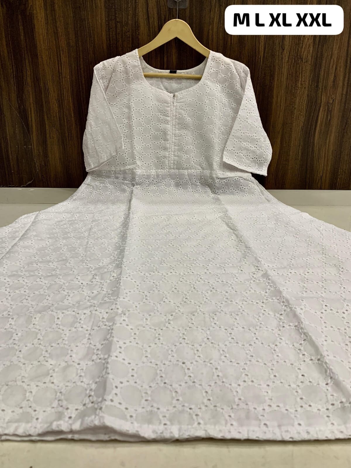 White Hakoba maxi Dress Kurti Kurti Shopin Di Apparels