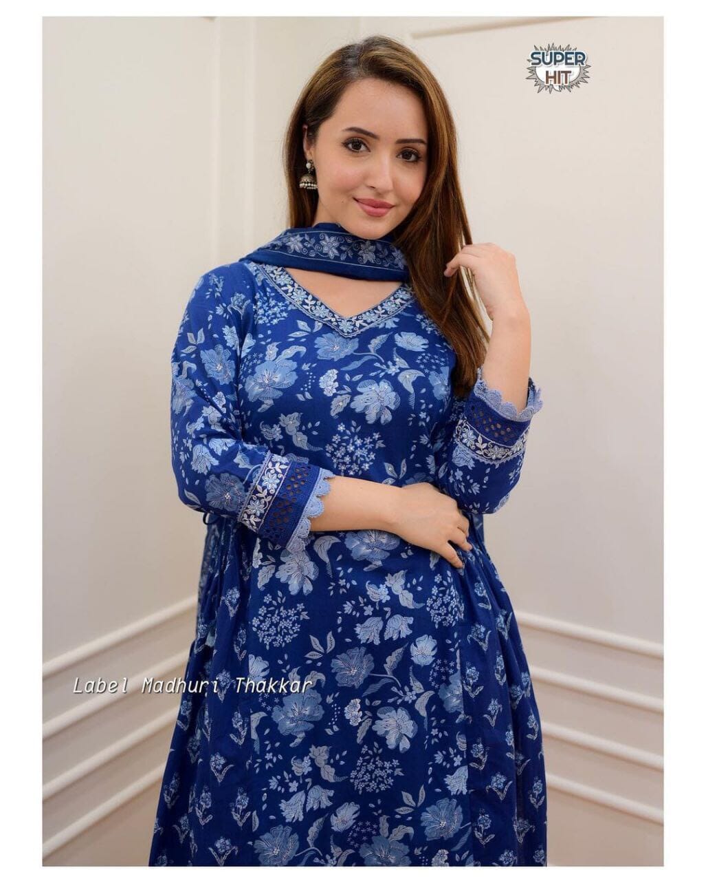 Afgani Parttan Cotton Kurti with Dupatta and Bottom Kurti with Dupatta and Bottom Shopin Di Apparels