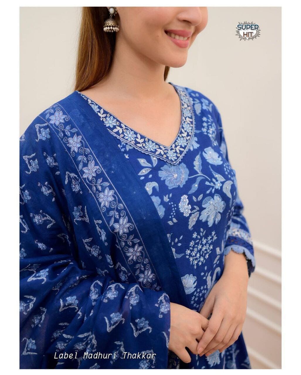 Afgani Parttan Cotton Kurti with Dupatta and Bottom Kurti with Dupatta and Bottom Shopin Di Apparels