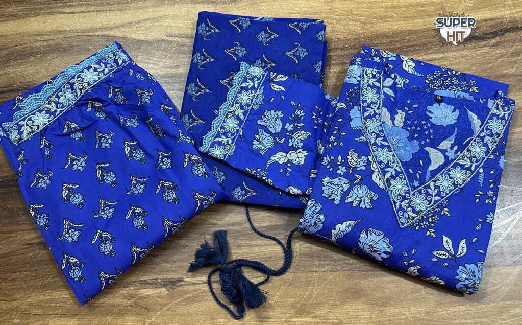 Afgani Parttan Cotton Kurti with Dupatta and Bottom Kurti with Dupatta and Bottom Shopin Di Apparels