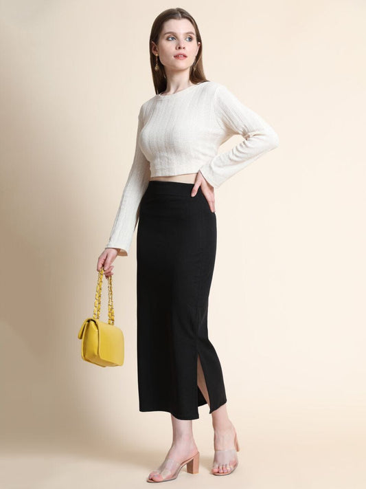 Black Lycra Shapewear Bottom shopindi.sg