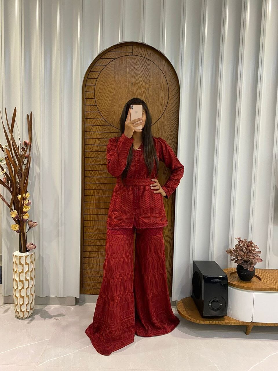 Designer Heavy Chain Work Georgette Sharara Suit in 3 colors Designer Suits Shopin Di Apparels