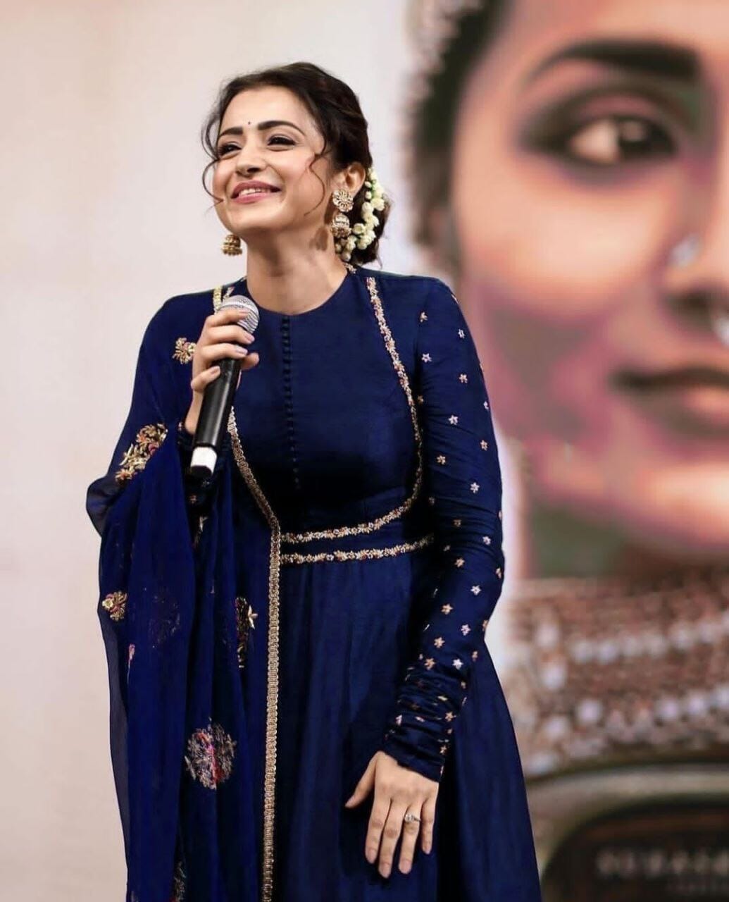 KD 1323 Faux Georgette Designer Gown with Dupatta Gown with Dupatta Shopin Di Apparels