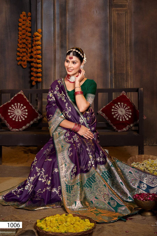1006 Paridhi Silk Saroski Traditional Silk Saree (Copy) Silk Saree Pudaivai 