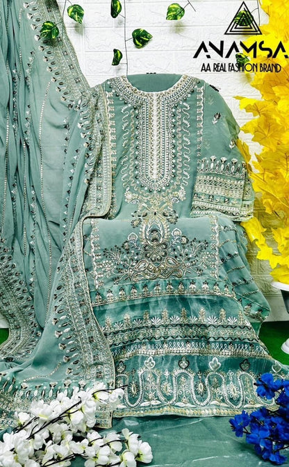 230 Heavy Georgette Diamond Work Premium Pakistani Designer Suit Designer Suits Shopin Di Apparels 