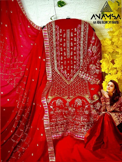 282 Heavy Georgette Diamond Work Premium Pakistani Designer Suit Designer Suits Shopin Di Apparels 