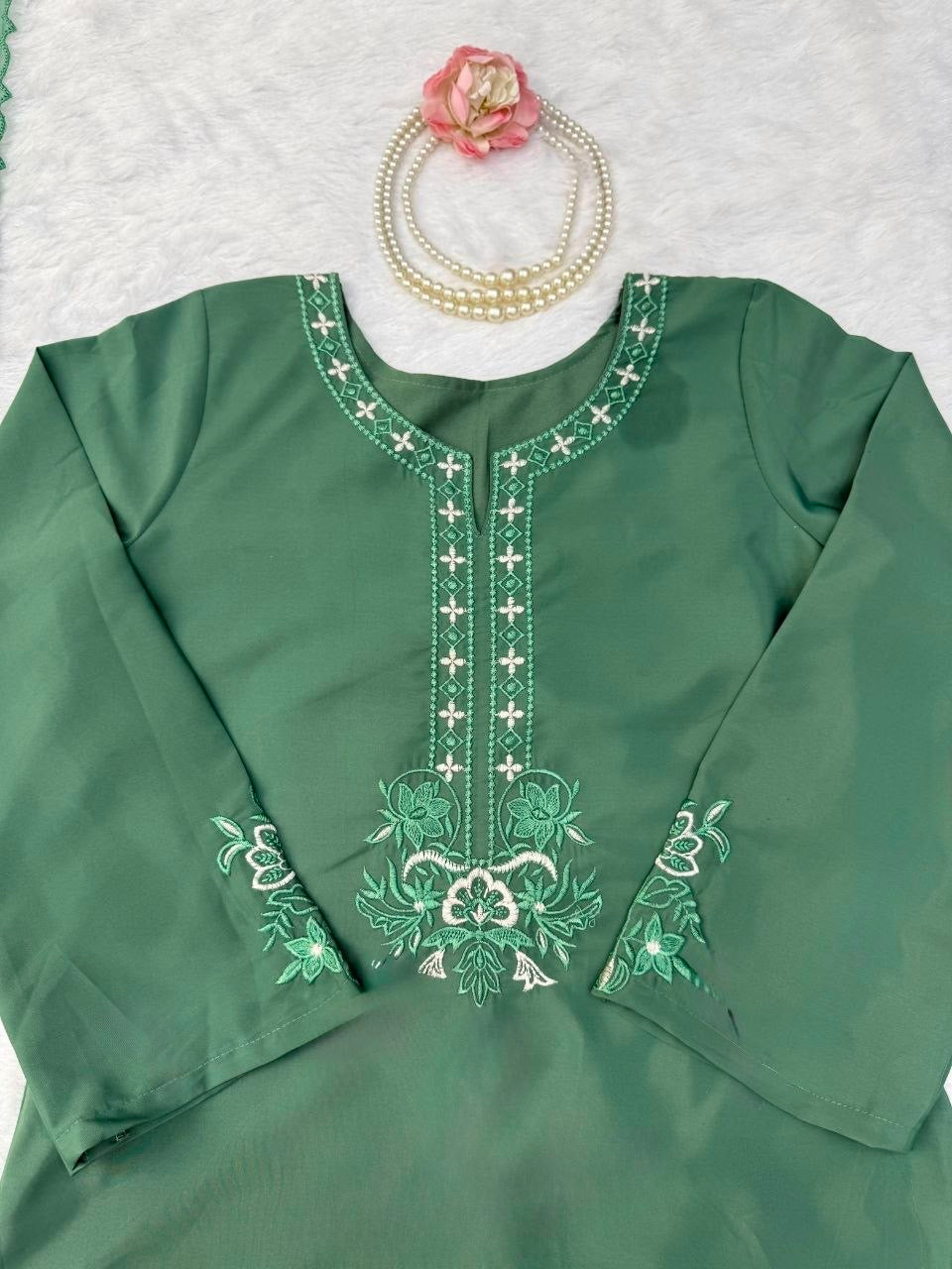 American Silk Designer Palazzo Set