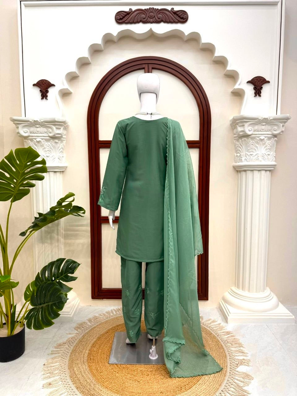 American Silk Designer Palazzo Set