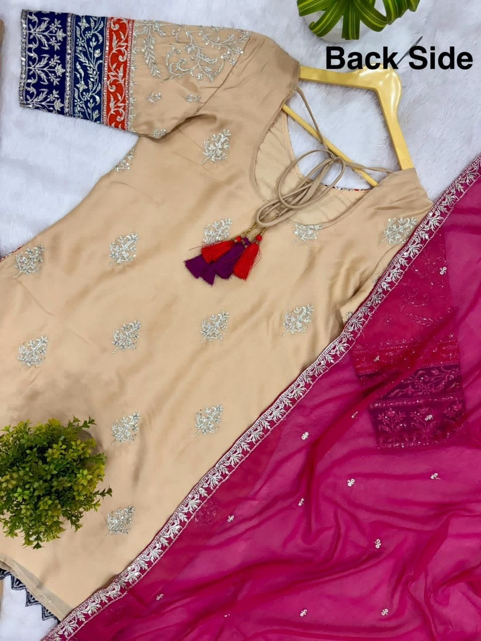Rangoli Silk Designer Palazzo Set