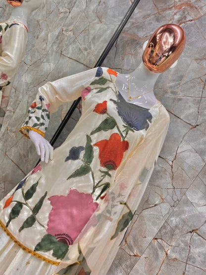 LG 1877 Sequence work Gharara Suit Ready Made Designer Suits Shopin Di Apparels 