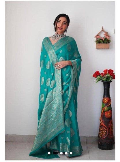 Linen Soft Cotton Ready to Wear Saree Ready to Wear Saree Shopin Di Apparels 