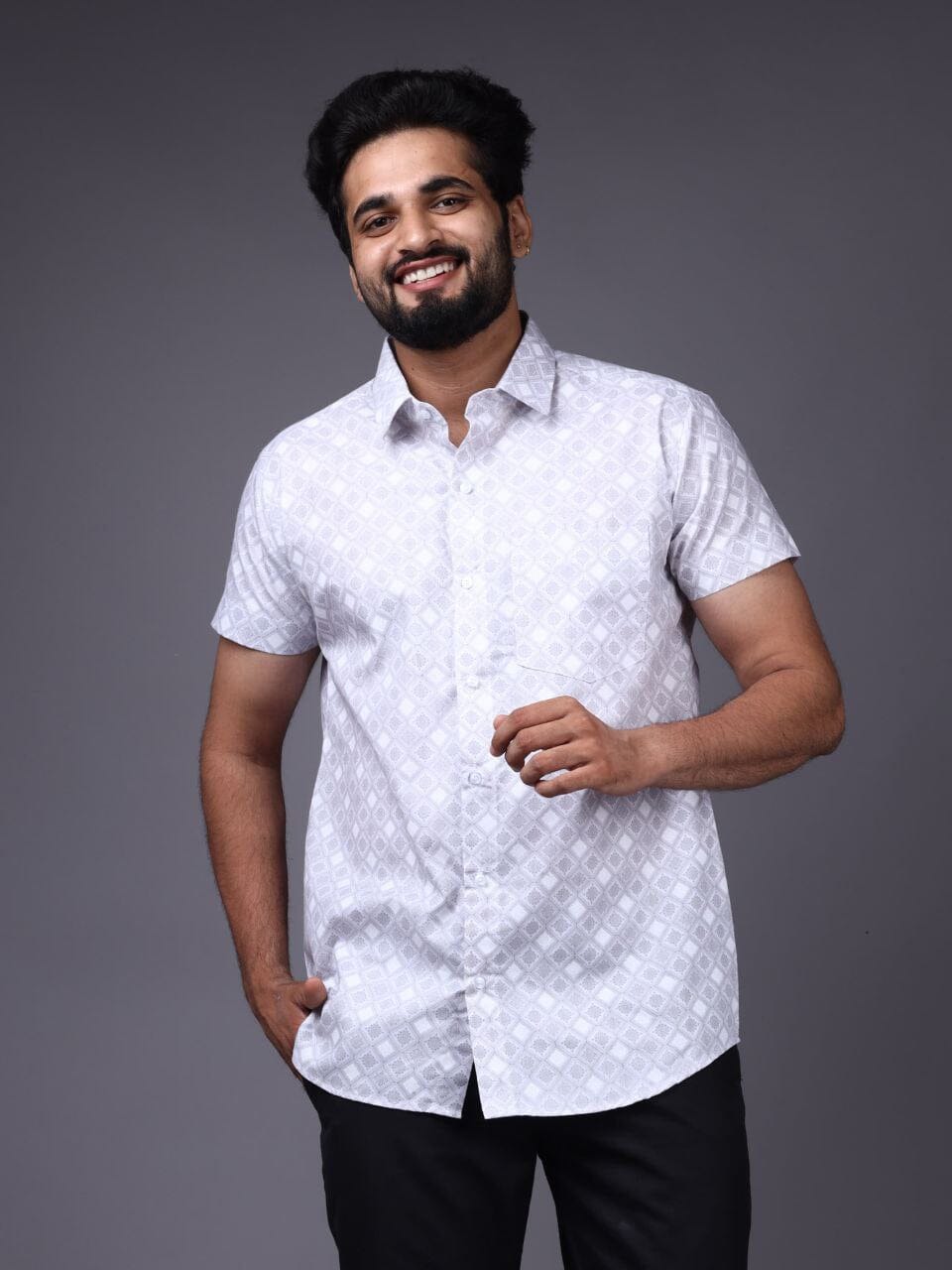 Men’s Pattern Cotton Shirt Men’s Shirt Shopin Di Apparels 