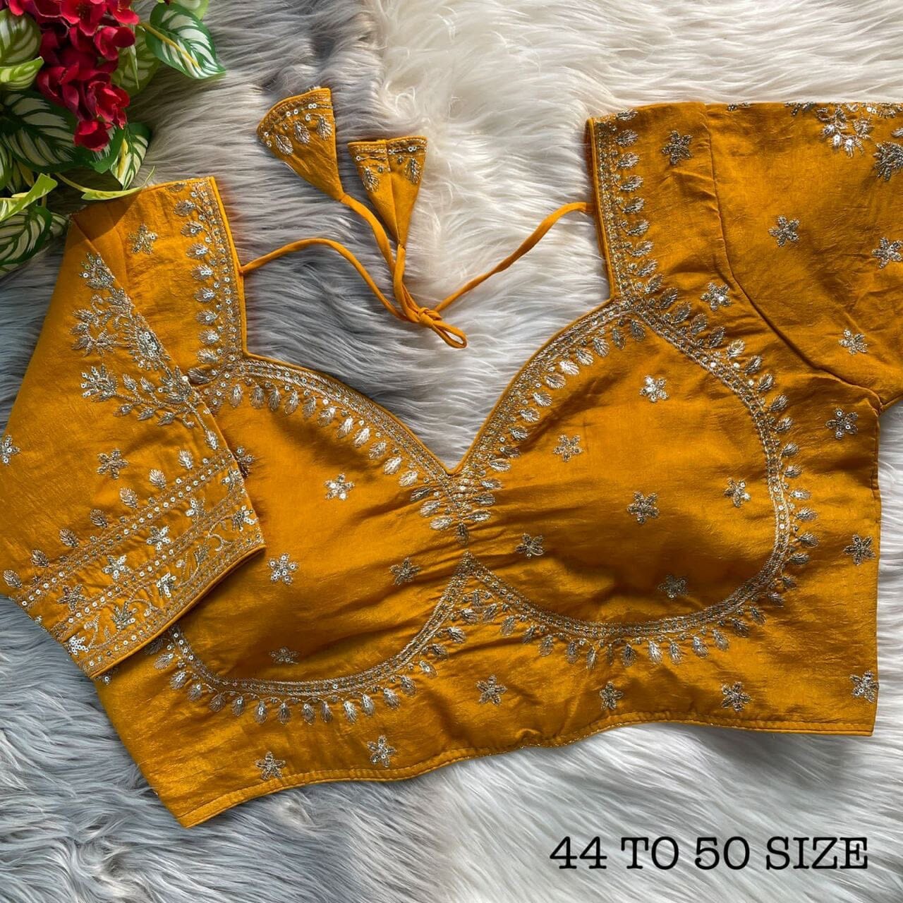 Royal Jodha Style Bridal Readymade Plus Size Blouse in 12 Colors Readymade Blouse Shopin Di Apparels 