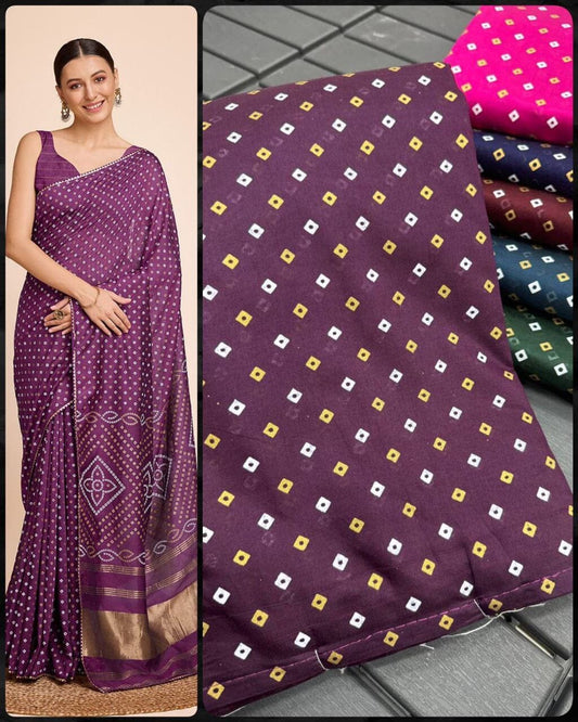 Wine Purple Silver Zari Weaving Pattu Border Soft Silk Kalamkari Printed Saree Designer Saree Shopin Di Apparels 
