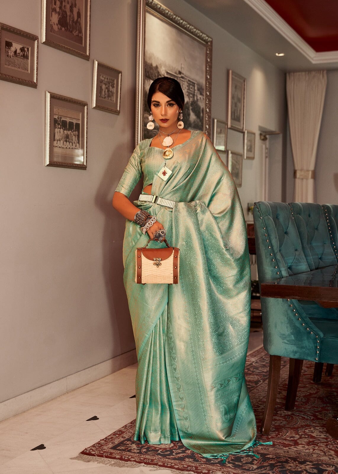 152003 Rajpath Sambhavi Silk Festive Wear Saree Silk Saree Shopin Di Apparels 