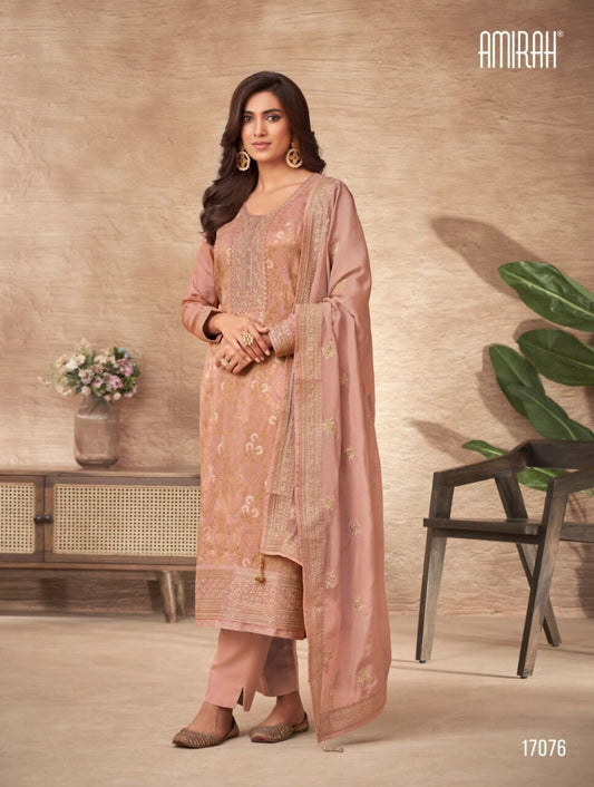 17076 Sofia Pure Viscose Dola Silk Jacquard Salwar Kameez Designer Suit Designer Suits Shopin Di Apparels 