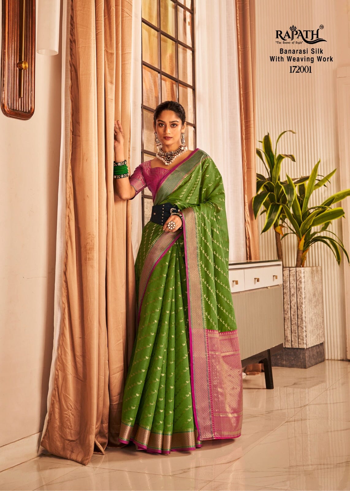 172001 Rajpath Vaijanti Banarasi Silk With Weaving Saree Silk Saree Shopin Di Apparels 