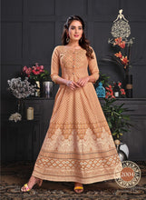Load image into Gallery viewer, 2004 Fashion Paradise Printed Reyon Gown Gowns KAJAL STYLE 