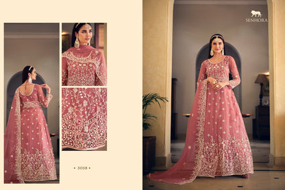 3008 Senhora Sarika Anarkali Designer Salwar Suit Designer Suits Shopin Di Apparels 