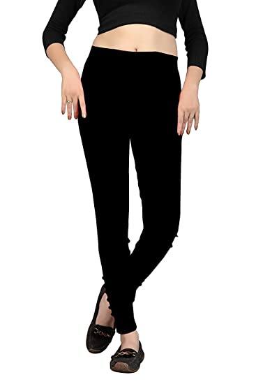 Black Cotton Lycra Potli Pants Shopindiapparels.com 