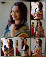 Load image into Gallery viewer, Designer Crochet Sequin Work Georgette Super Hit Saree Designer Saree Shopindiapparels.com 