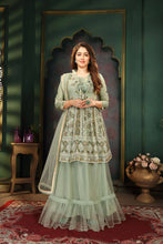 Load image into Gallery viewer, Designer Net Readymade 3pc Lehenga Suit Designer Suits Shopindiapparels.com 