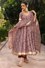 Load image into Gallery viewer, Hit Design Gotta patti work Printed Anarkali Kurti with Pant and Dupatta Kurti with Bottom and Dupatta shopindi.sg 

